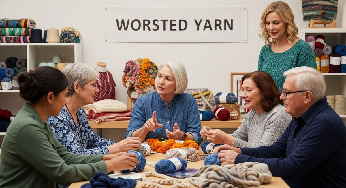 What is Worsted Yarn? Understanding Its Uses and Qualities - CRAFTISS