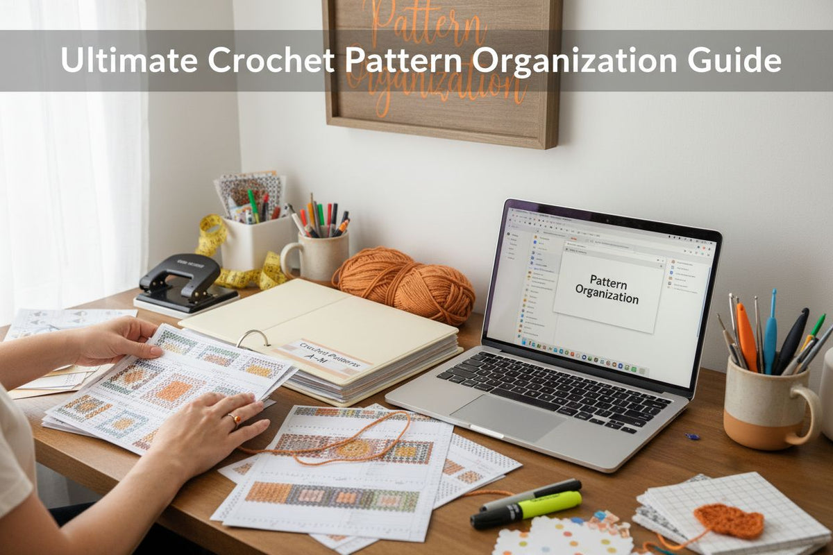 Ultimate Crochet Pattern Organization Guide for Crafters - CRAFTISS