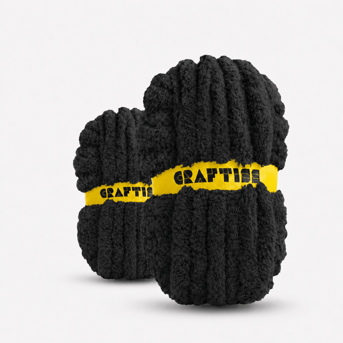 Chunky Chenille Yarn for Crocheting in Rolls - Jumbo 7 Weight (27 yds, 8 oz Each Skein), Bulky Thick Crochet Knit Blanket Chunky Yarn for Hand Knitting - CRAFTISS