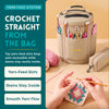 Yarn Storage Bag - Tote Yarn Bag, Durable Knitting and Crochet Organizer with Needle Case - CRAFTISS