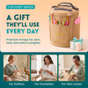 Yarn Storage Bag - Tote Yarn Bag, Durable Knitting and Crochet Organizer with Needle Case - CRAFTISS
