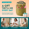 Yarn Storage Bag - Tote Yarn Bag, Durable Knitting and Crochet Organizer with Needle Case - CRAFTISS