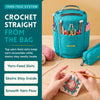 Yarn Storage Bag - Tote Yarn Bag, Durable Knitting and Crochet Organizer with Needle Case - CRAFTISS