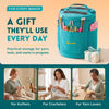 Yarn Storage Bag - Tote Yarn Bag, Durable Knitting and Crochet Organizer with Needle Case - CRAFTISS