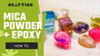 Dark Siver Cosmetic Grade Mica Powder 1.7 Oz - 50g Natural Pigment for Epoxy, Soap Making