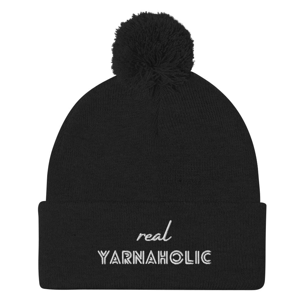 Real Yarnaholic Pom - Pom Beanie - CRAFTISS