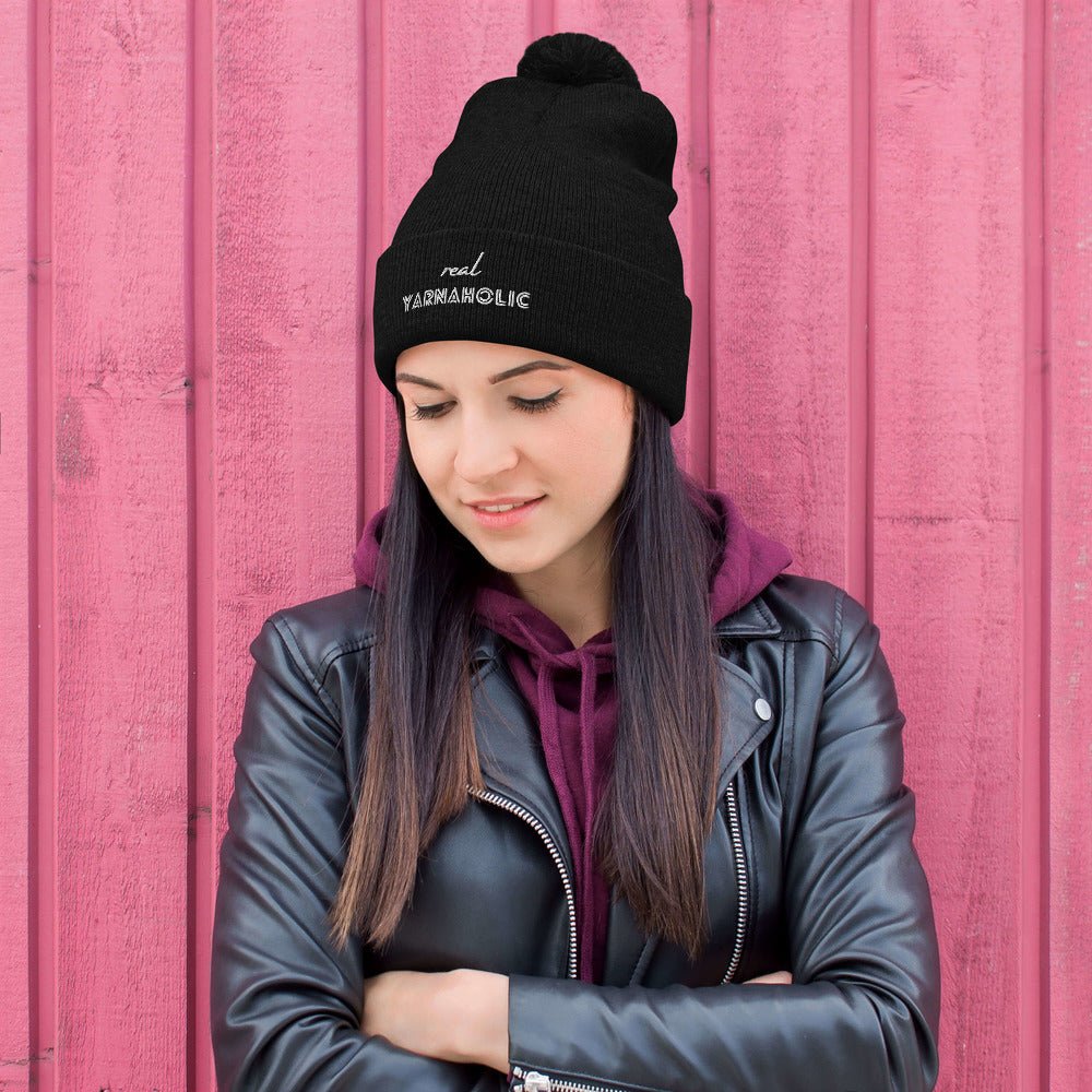 Real Yarnaholic Pom - Pom Beanie - CRAFTISS