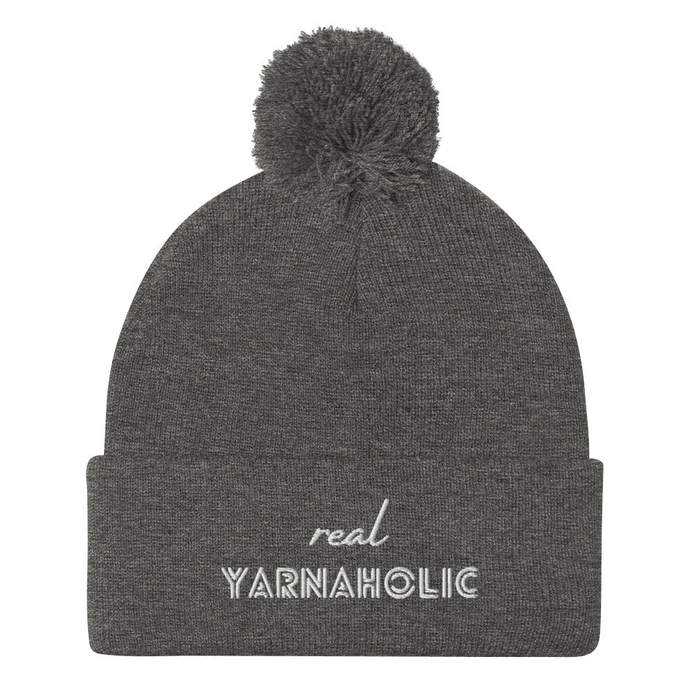 Real Yarnaholic Pom - Pom Beanie - CRAFTISS