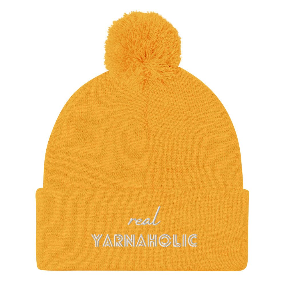 Real Yarnaholic Pom - Pom Beanie - CRAFTISS
