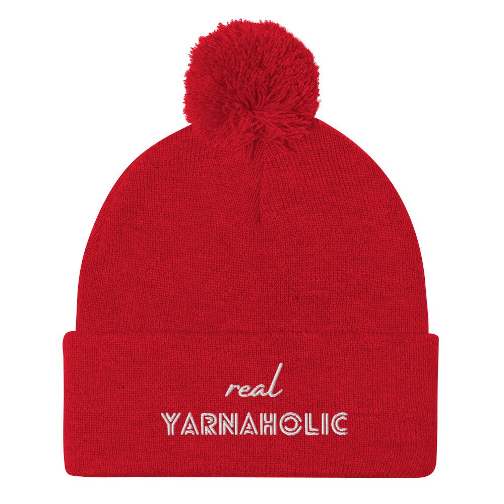 Real Yarnaholic Pom - Pom Beanie - CRAFTISS