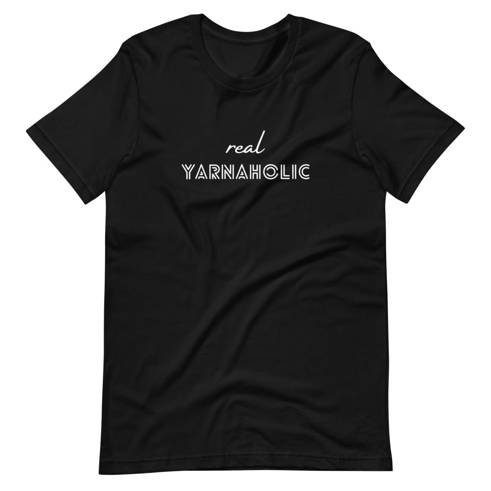 Real Yarnaholic Short - Sleeve T-Shirt - CRAFTISS